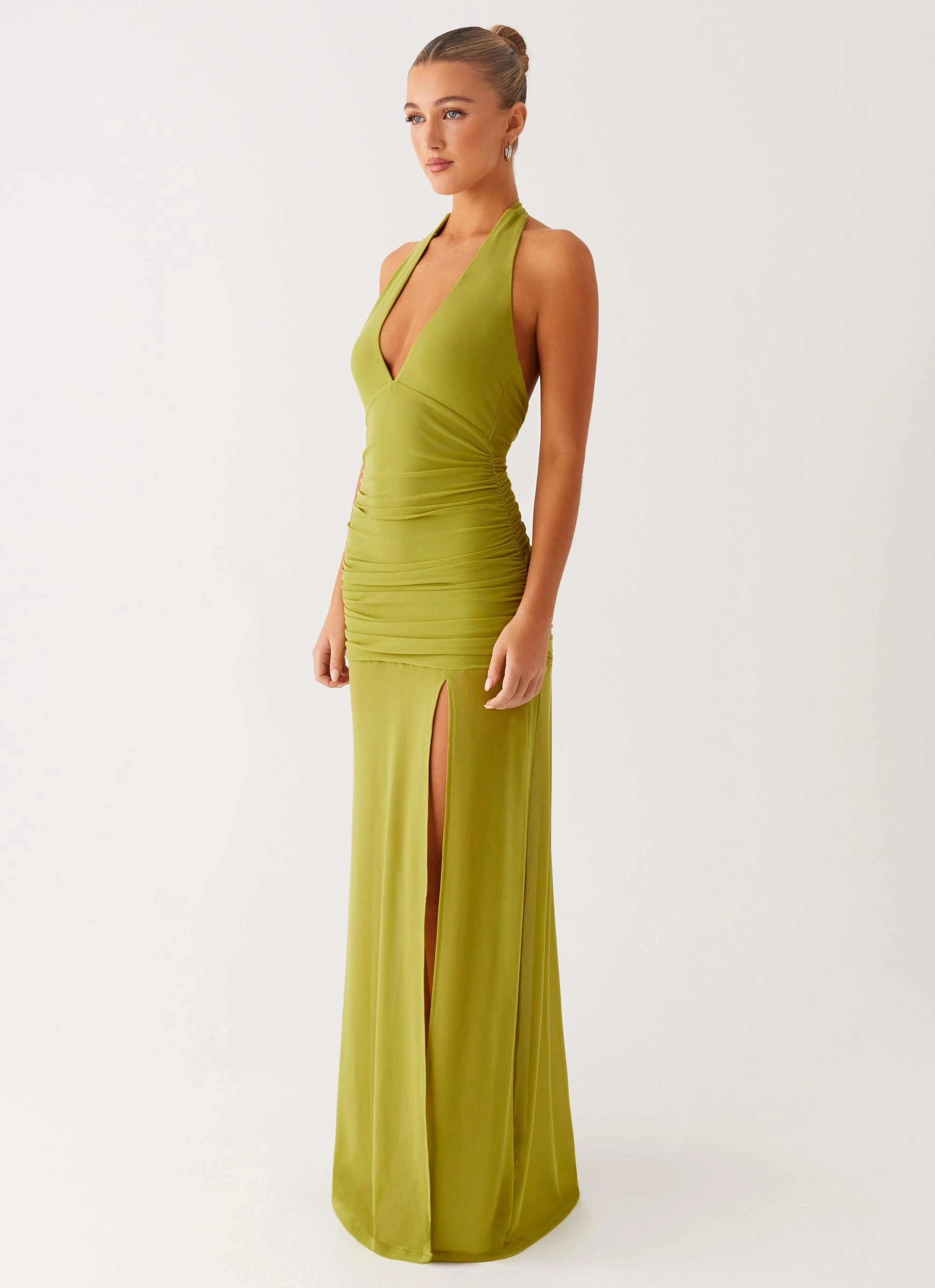 Island Muse Dress - Lime Trend Glow Stay Cool