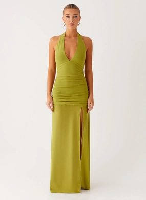 Peace Glow Smart Fit Wear Island Muse Dress - Lime