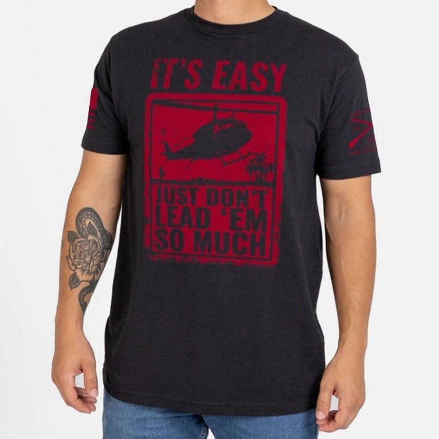 Classic Layering It's Easy T-Shirt - Black