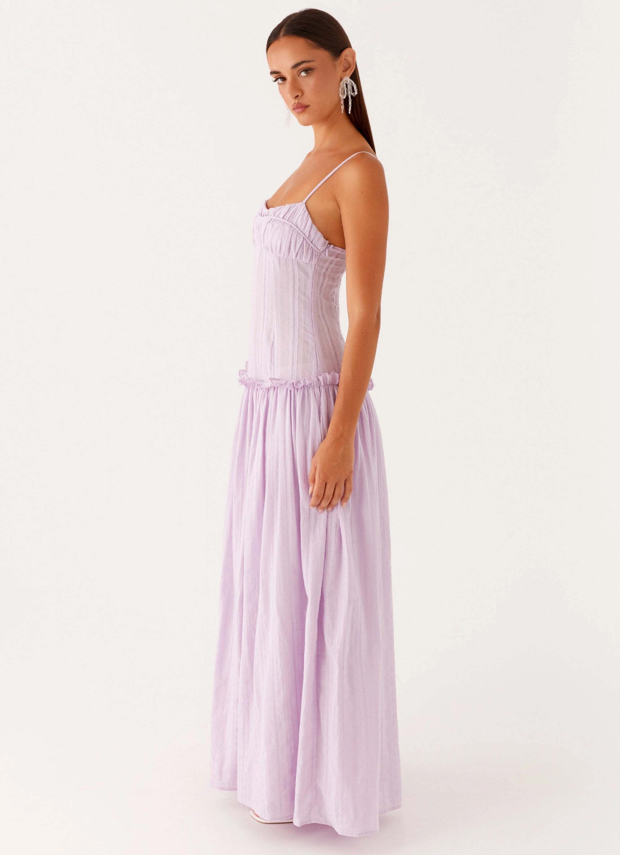 Smart Fit Jacinda Drop Waist Maxi Dress - Lavender