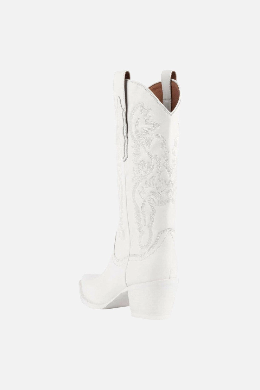 Slip Resistant Outsole Modern Design Jeffrey Campbell Dagget Boot In White Combo