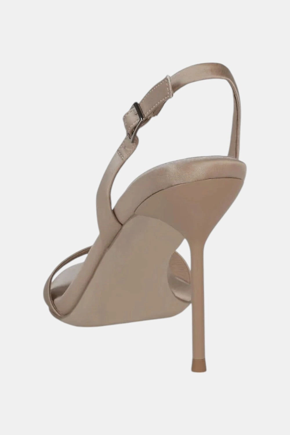 Jeffrey Campbell Go-Getter in Champagne Satin light texture