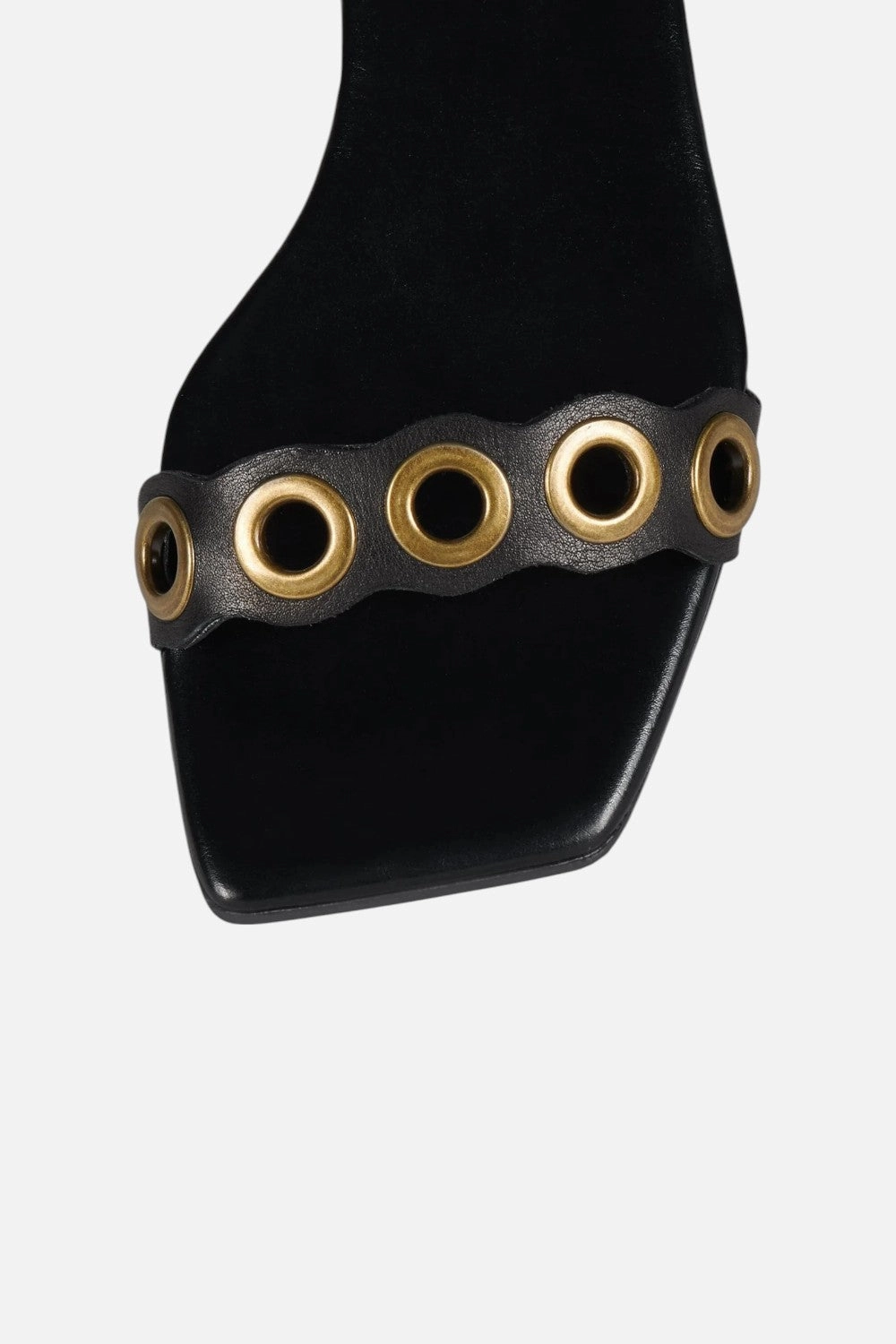 Comfortable foot wrap Jeffrey Campbell Gwynne in Black Bronze