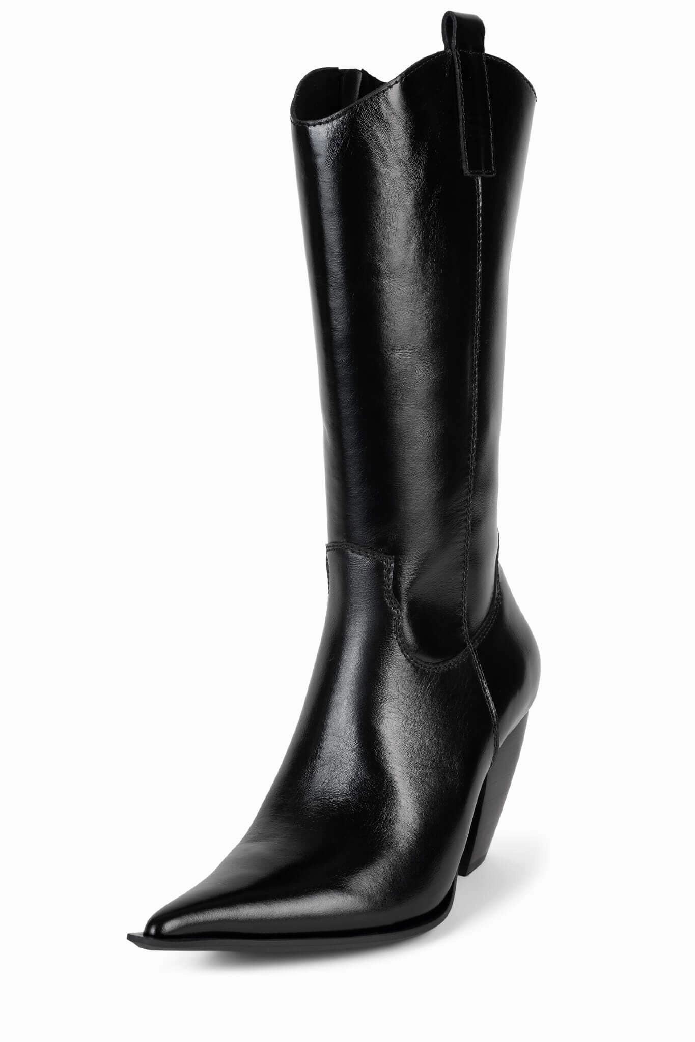 Soft Material Jeffrey Campbell Reckon Knee Boots in Black