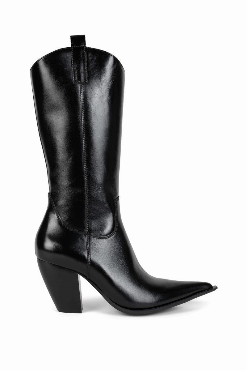 Padded Interior Cold Weather Commuter Jeffrey Campbell Reckon Knee Boots in Black