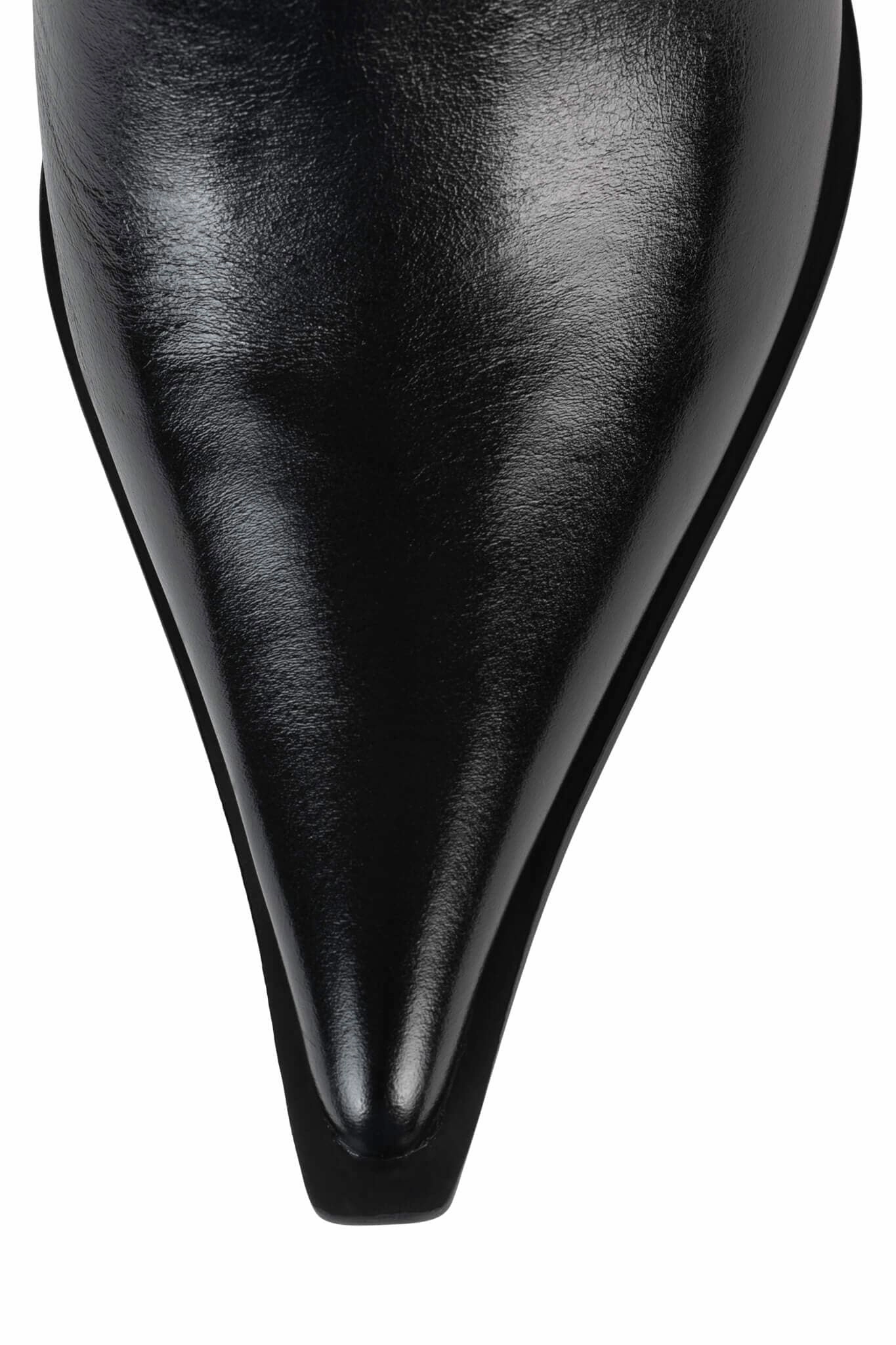 Stable Support Remote Hiking Jeffrey Campbell Reckon Knee Boots in Black