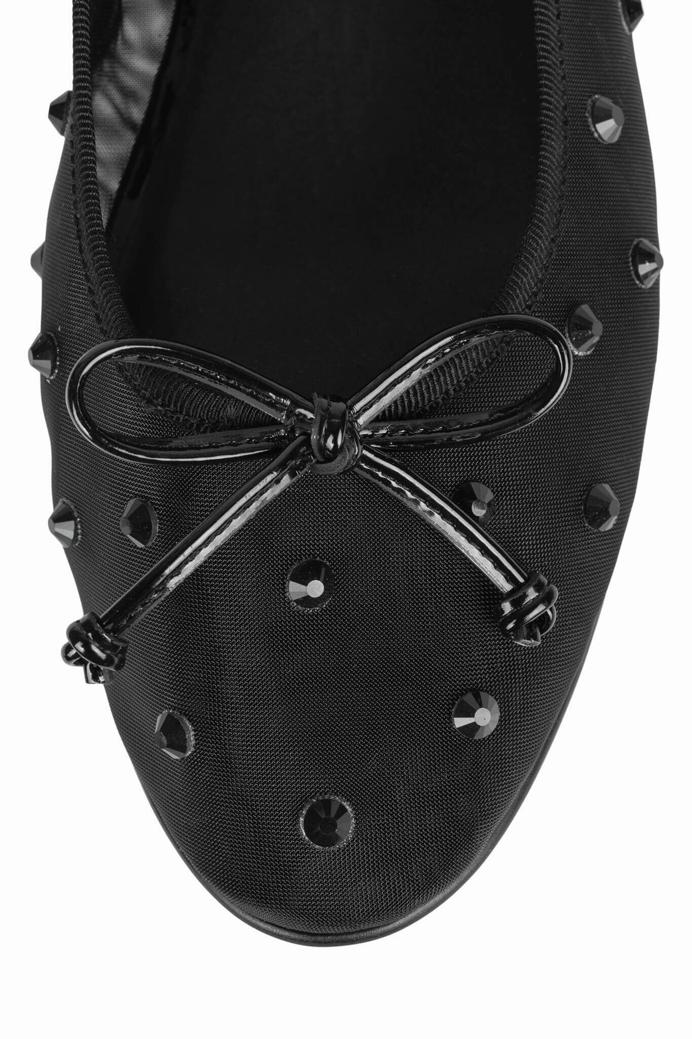 Leaf Glow Jeffrey Campbell Releve-MJJ in Black Mesh