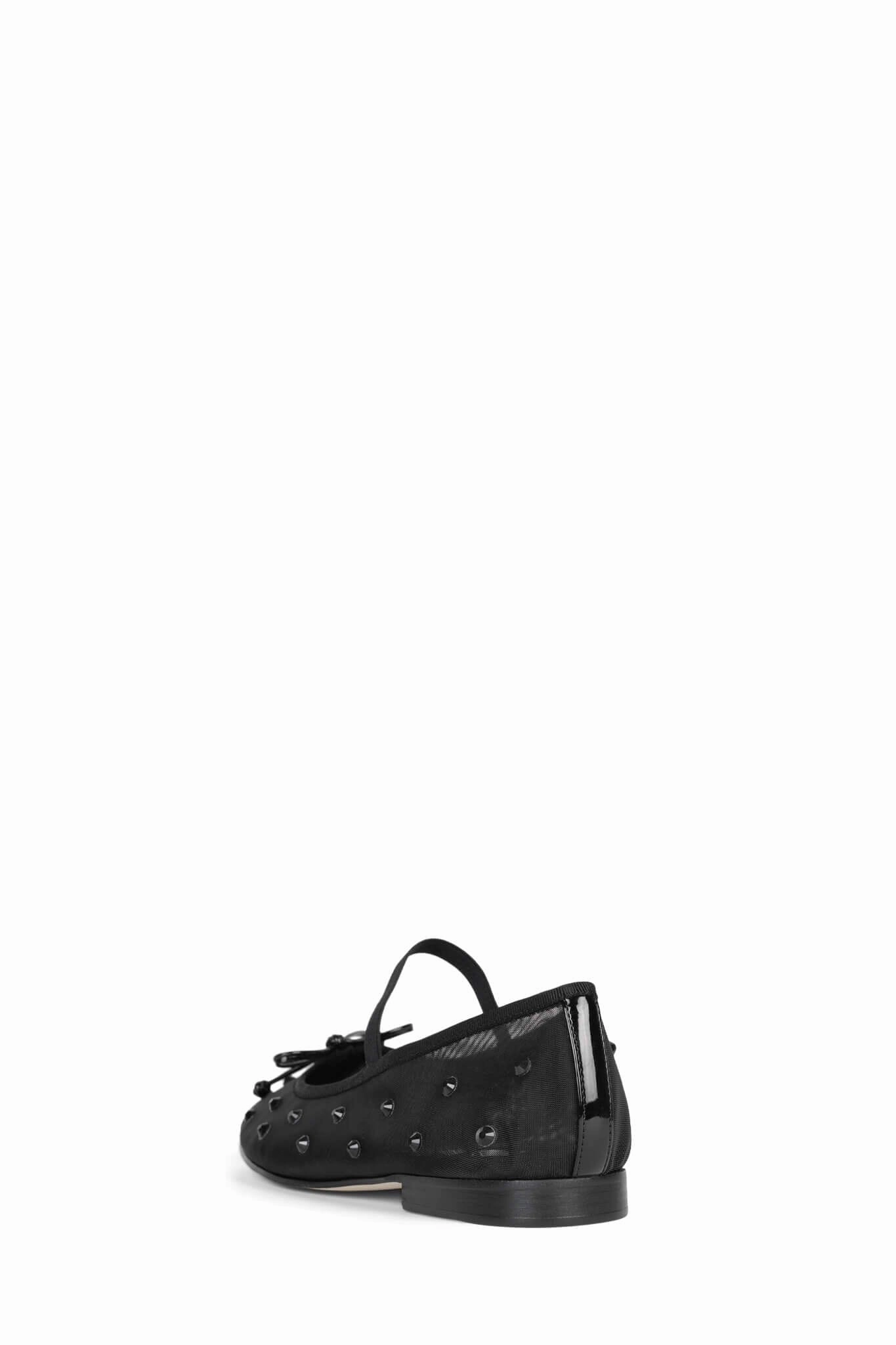 Everyday Flats Jeffrey Campbell Releve-MJJ in Black Mesh