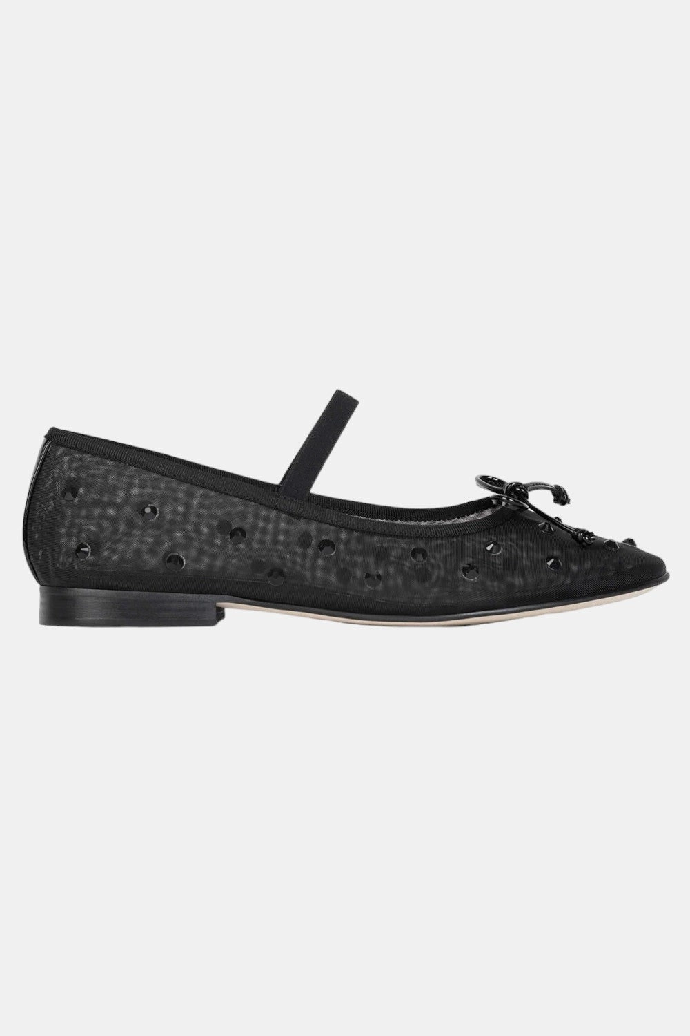 Fashion Footwear Minimalist Jeffrey Campbell Releve-MJJ in Black Mesh