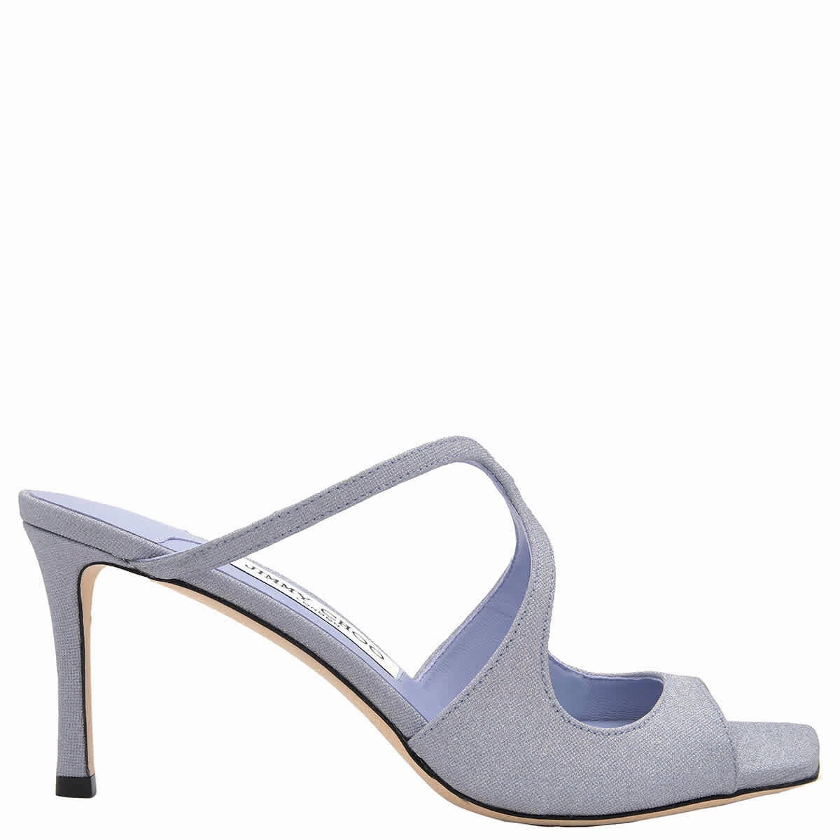 Jimmy Choo Anise 75 Glitter Mules Arch support