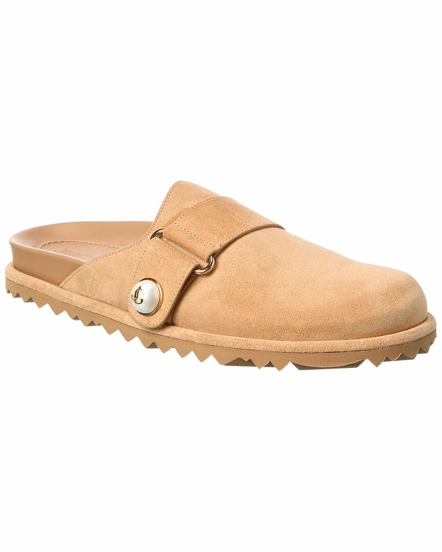 Unique Design Jimmy Choo Fayence Suede Mule