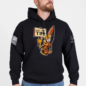 Flex Performance Fit cruise vacation Just The Tip Hoodie - Black