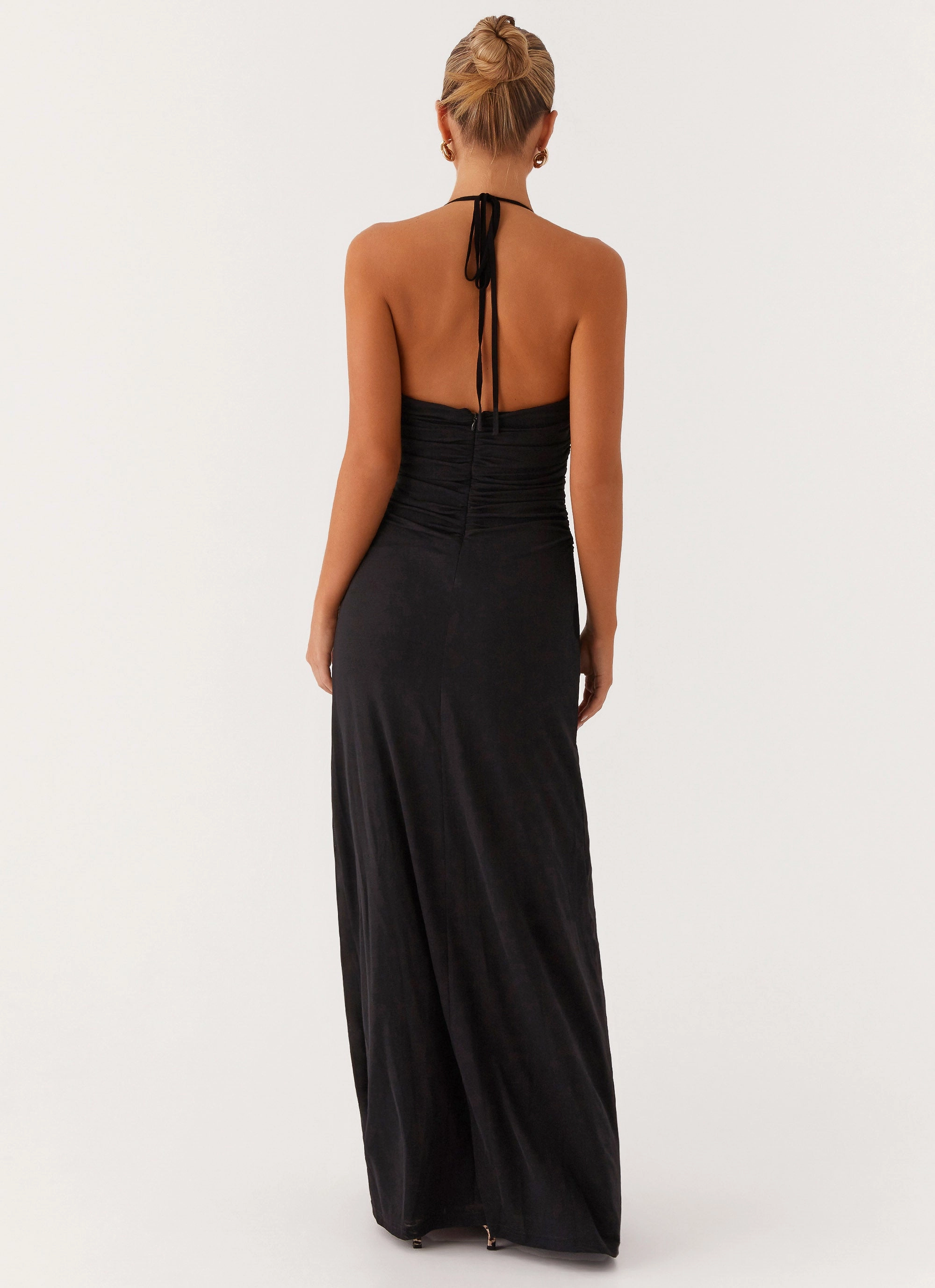 Kansas Maxi Dress - Black Sharp Look Relaxed Finish