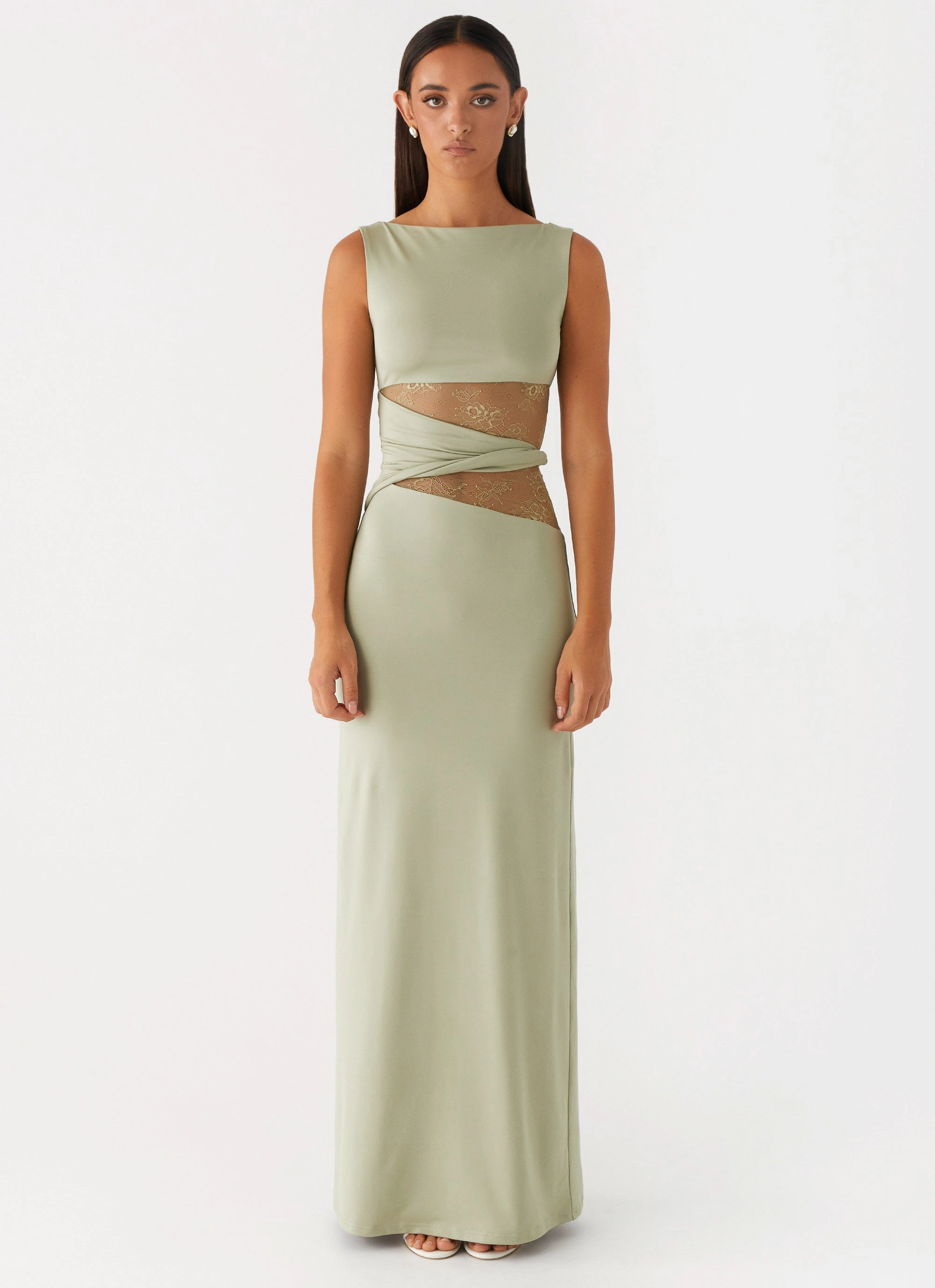 Karma Maxi Dress - Sage Calm Mood Light and Breezy