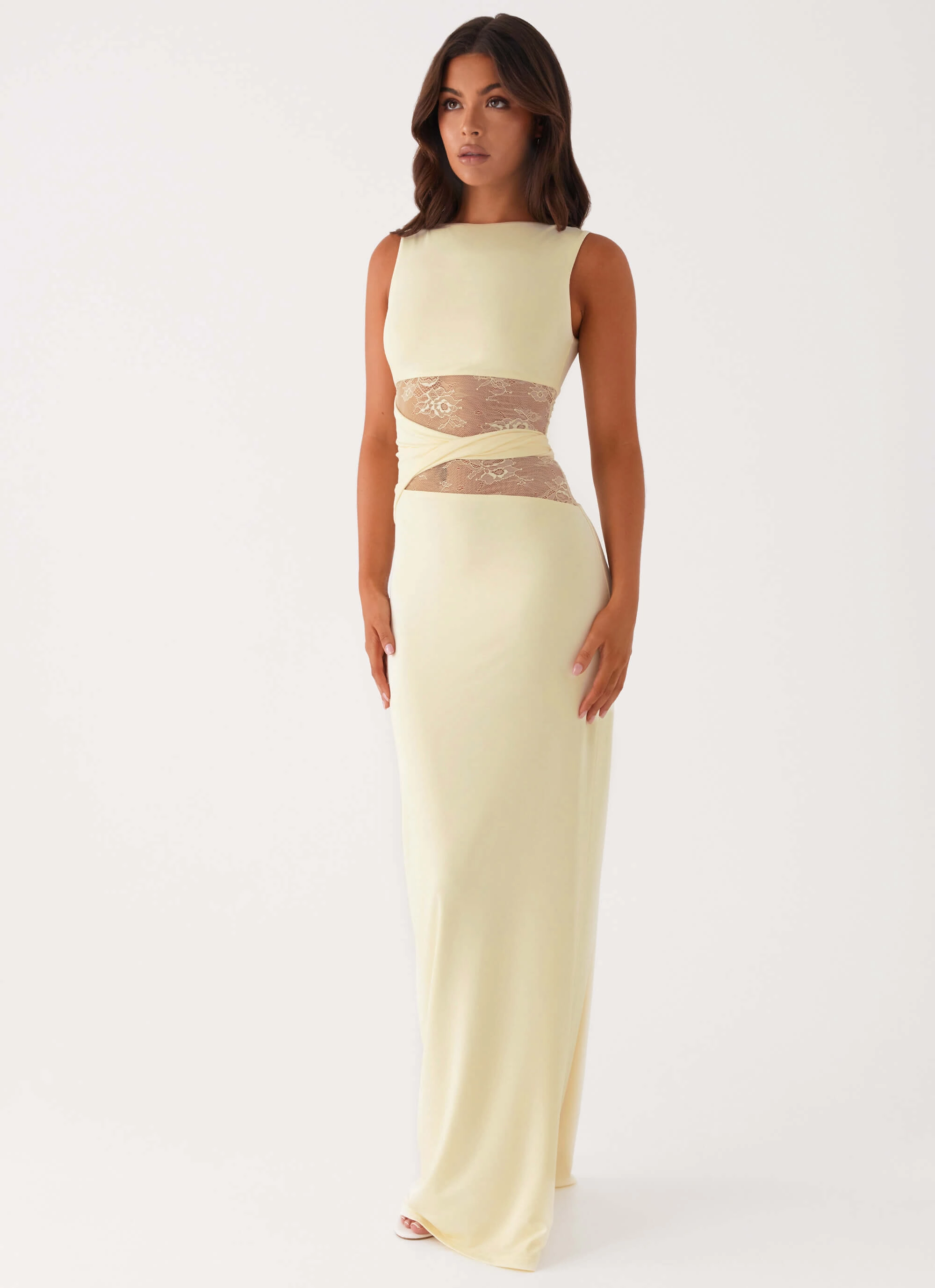 Karma Maxi Dress - Yellow Event Glow PlushLining