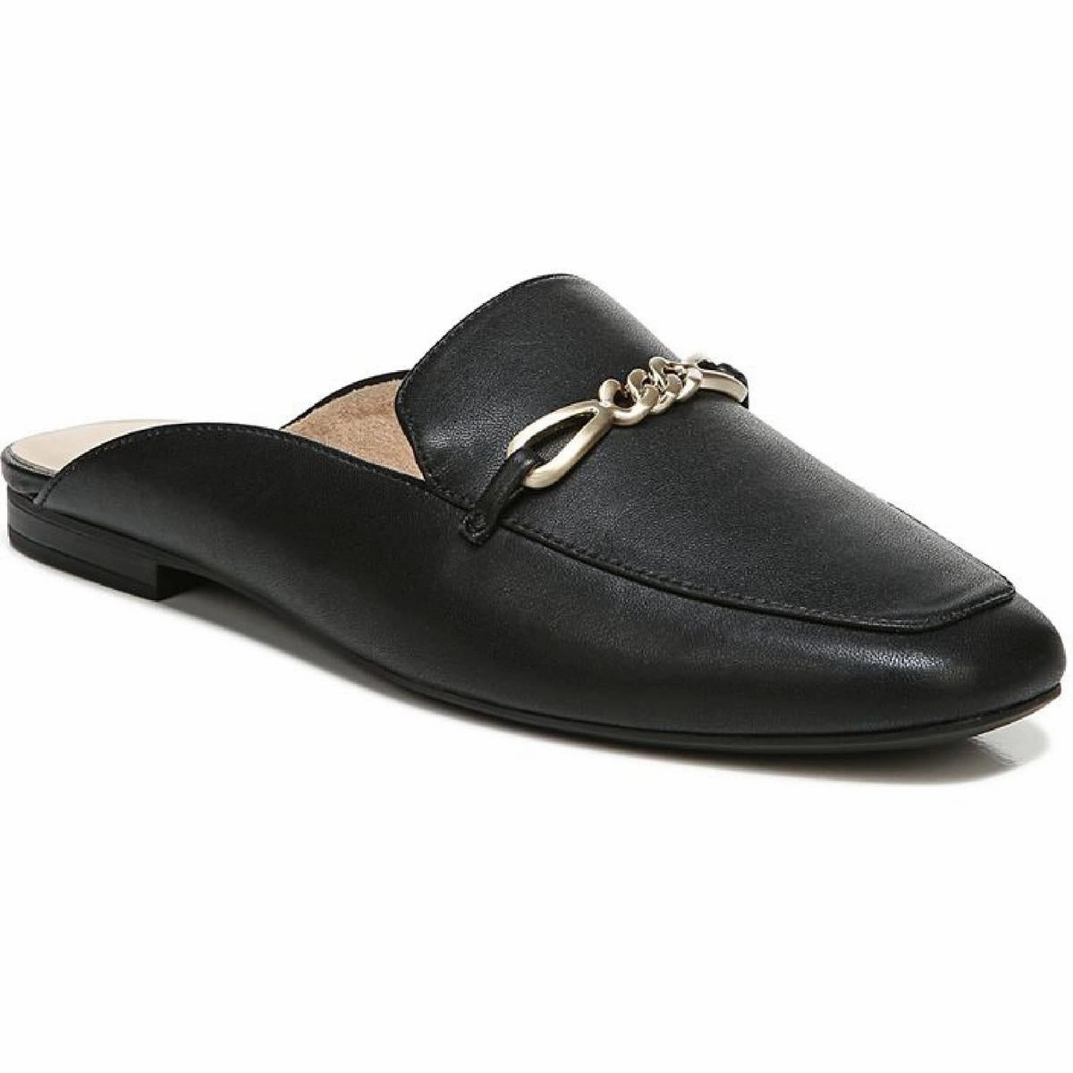 Kayden Womens Faux Leather Slip On Mules Efficient Design