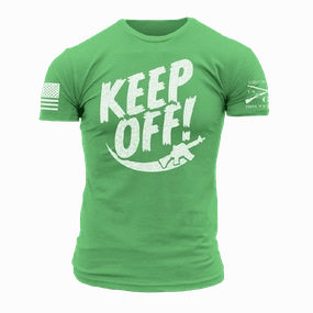 Keep Off T-Shirt - Kelly Green Cozy Wear
