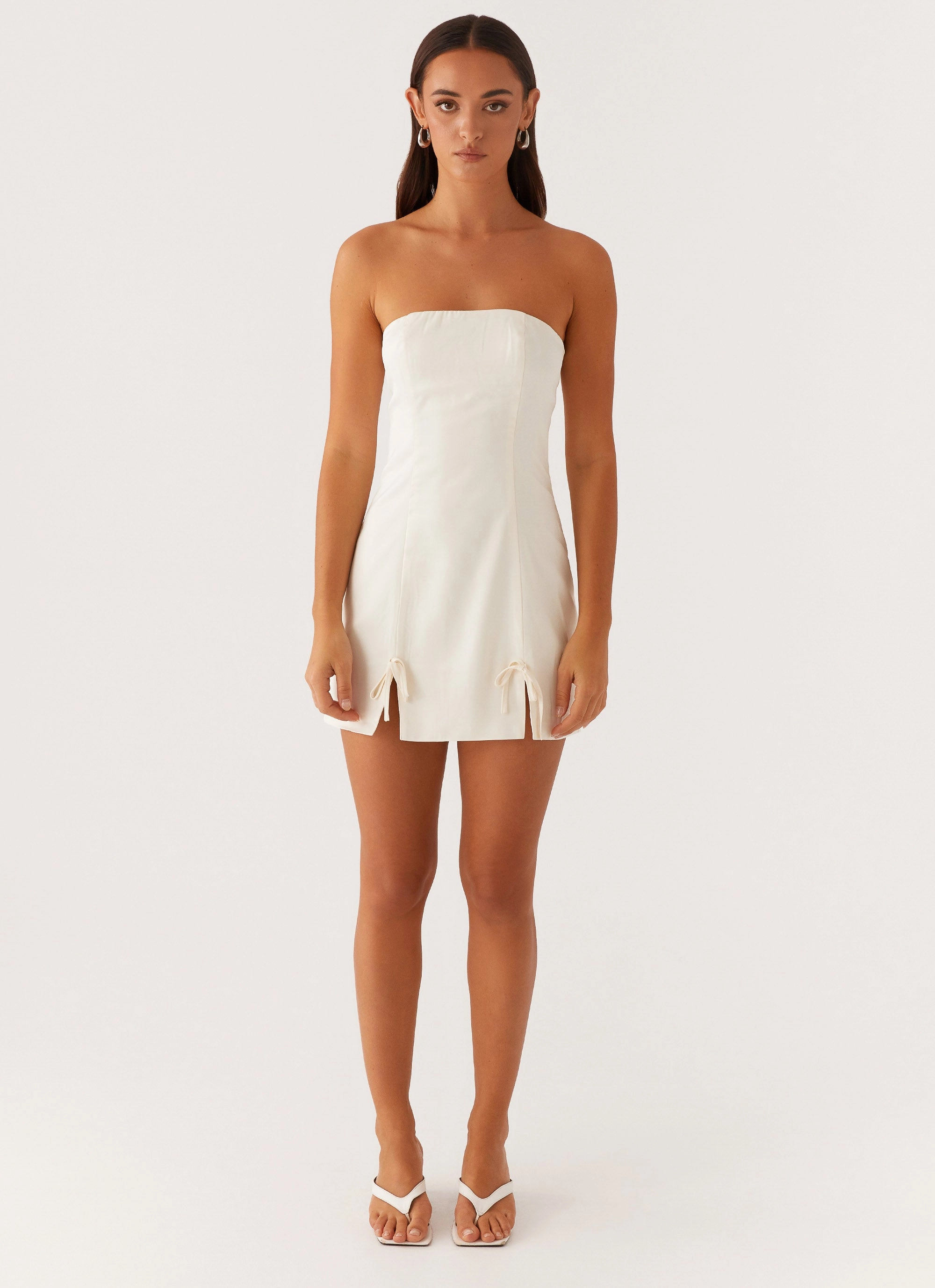 Smooth Fit Kessie Mini Dress - Ivory