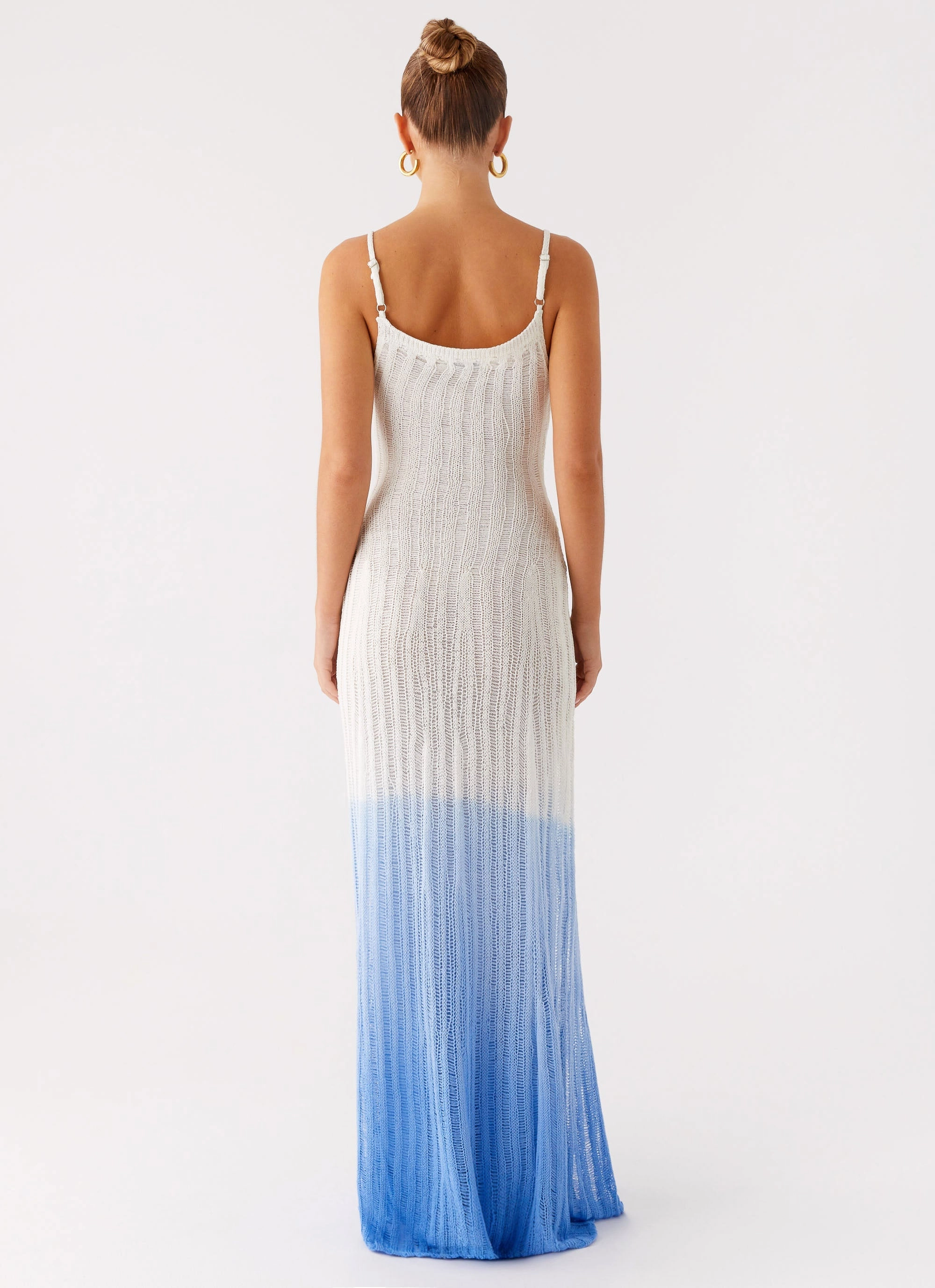 Chic Everyday Wear Villa Mood Kiki Maxi Dress - Ombre Blue
