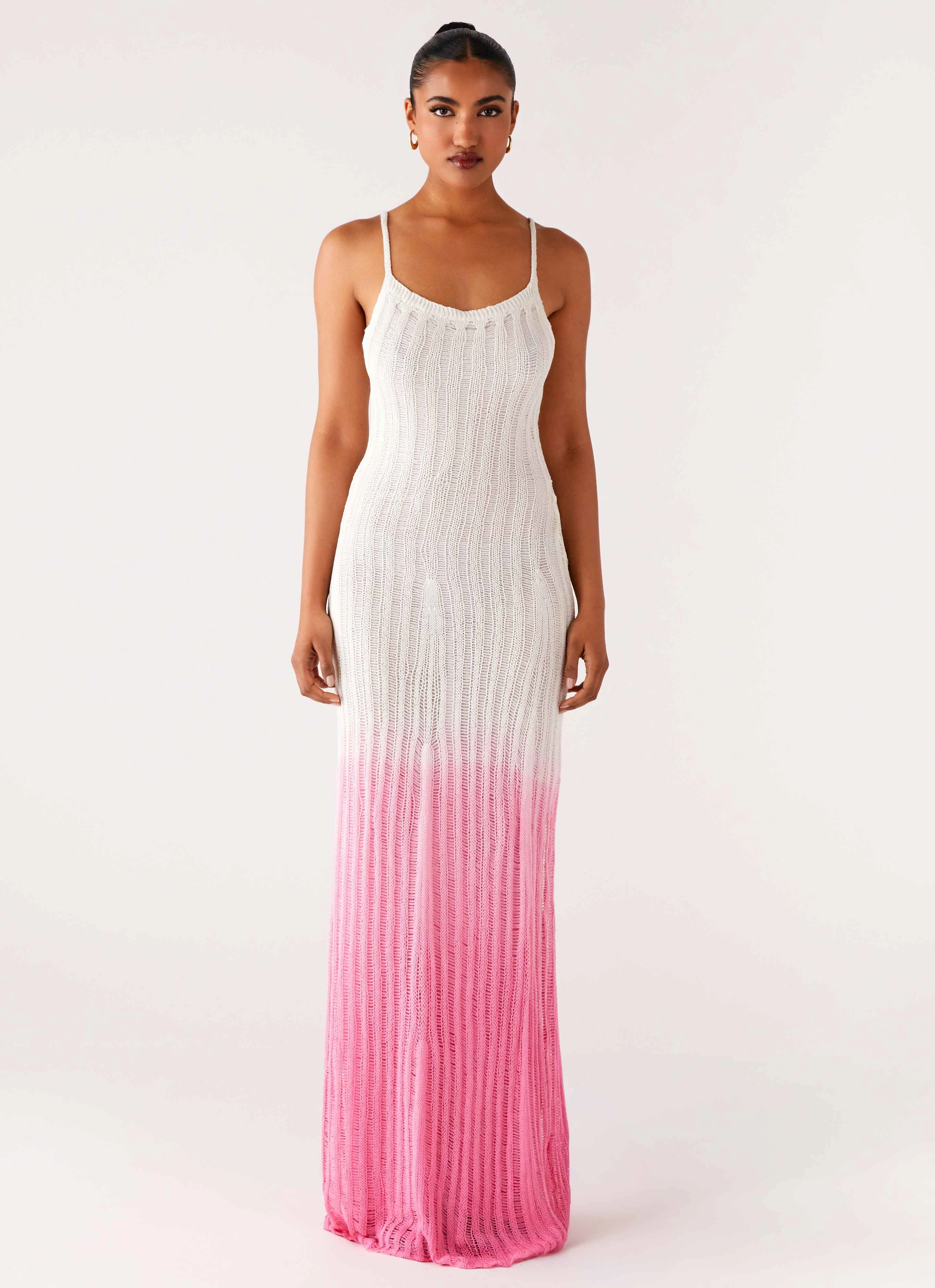 Minimal Core Urban Minimalism Kiki Maxi Dress - Pink Ombre