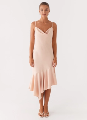 Glamorous look Korby Midi Dress - Pink