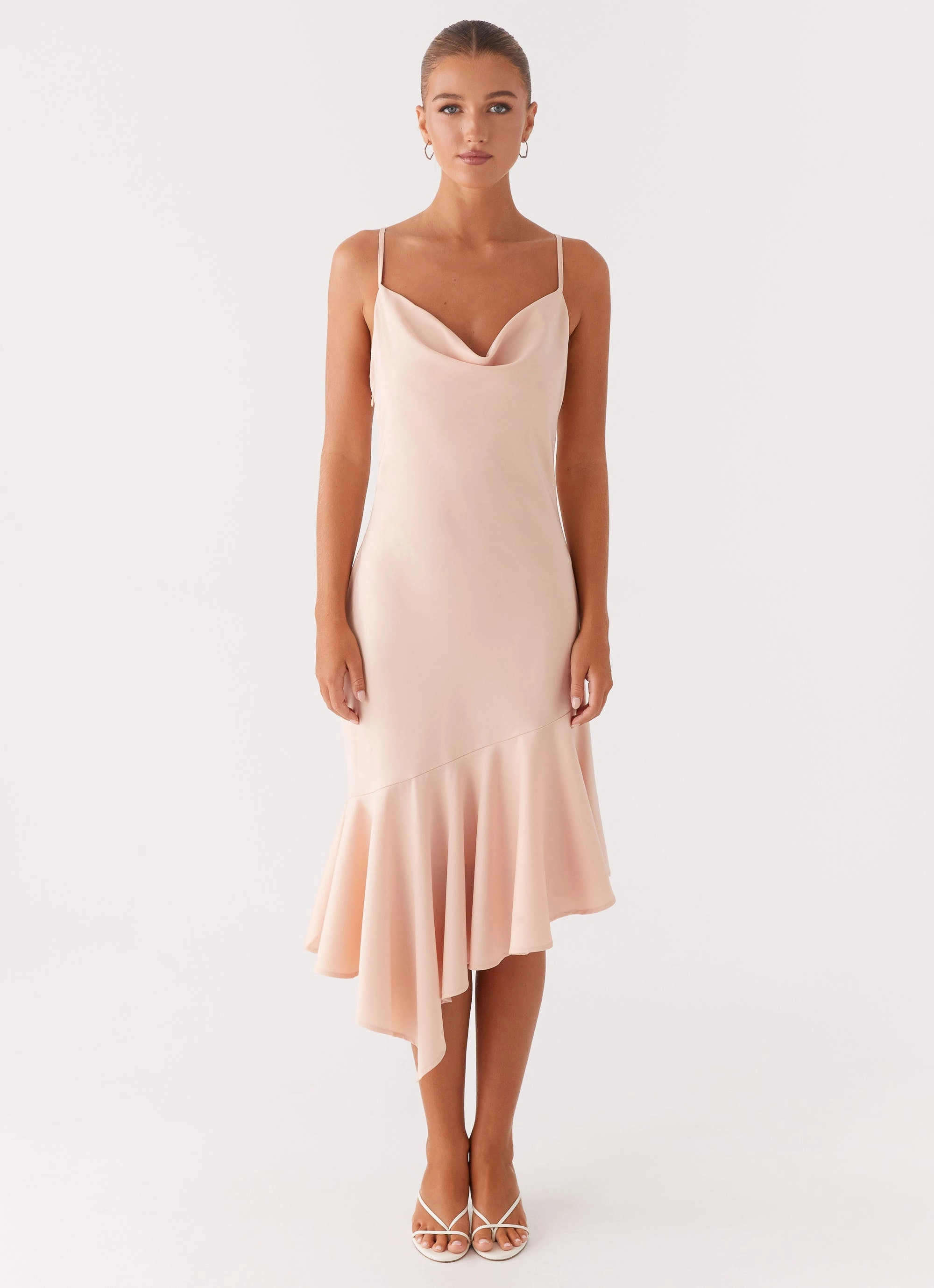 Glamorous look Korby Midi Dress - Pink