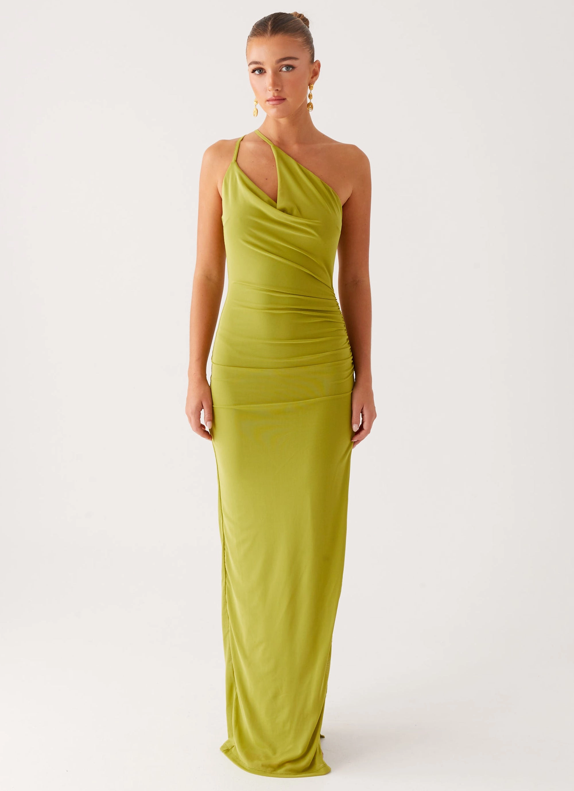 Lamara Maxi Dress - Green garden party