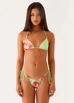 Rach Bikini Bottoms - Green Tropical Fashion Trend adult style