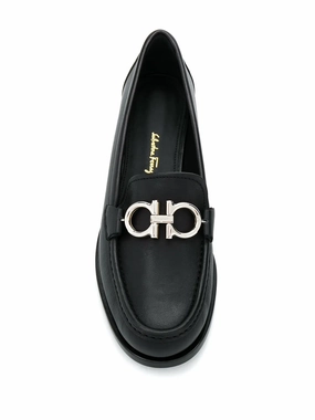 Effortless Slip-On Fit Ferragamo Gancini Mocassin Loafers