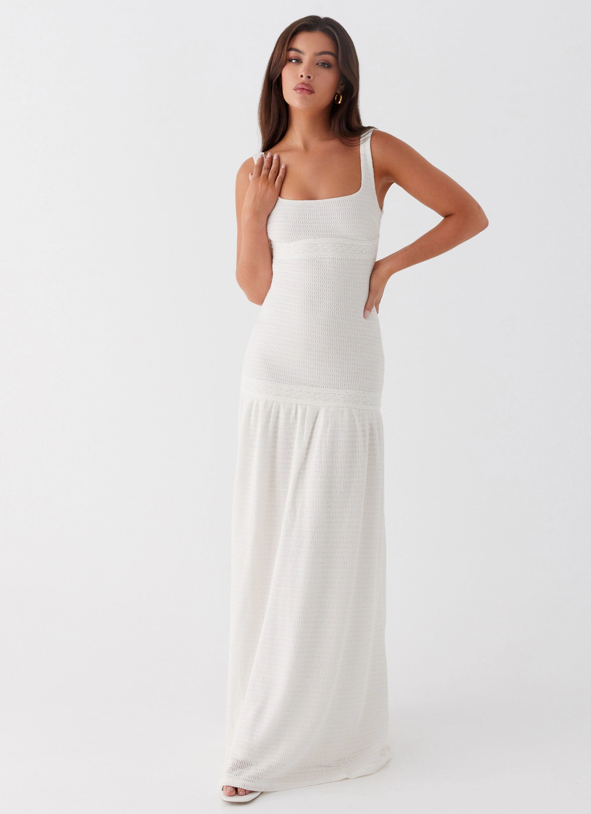 Comfortable outdoor wear Lyrical Maxi Dress - Ivory