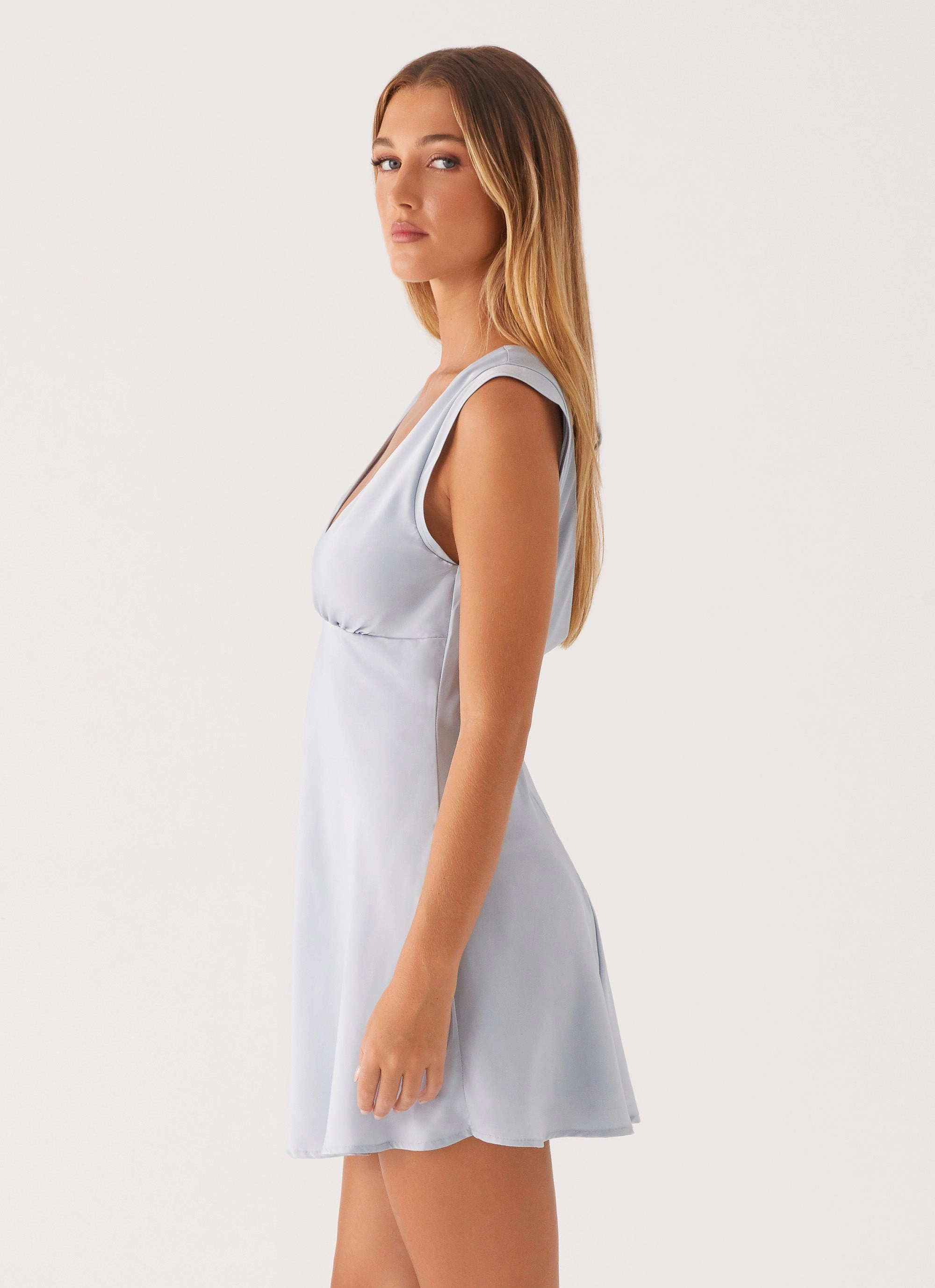 Fresh Appeal slim cut Layton Mini Dress - Blue