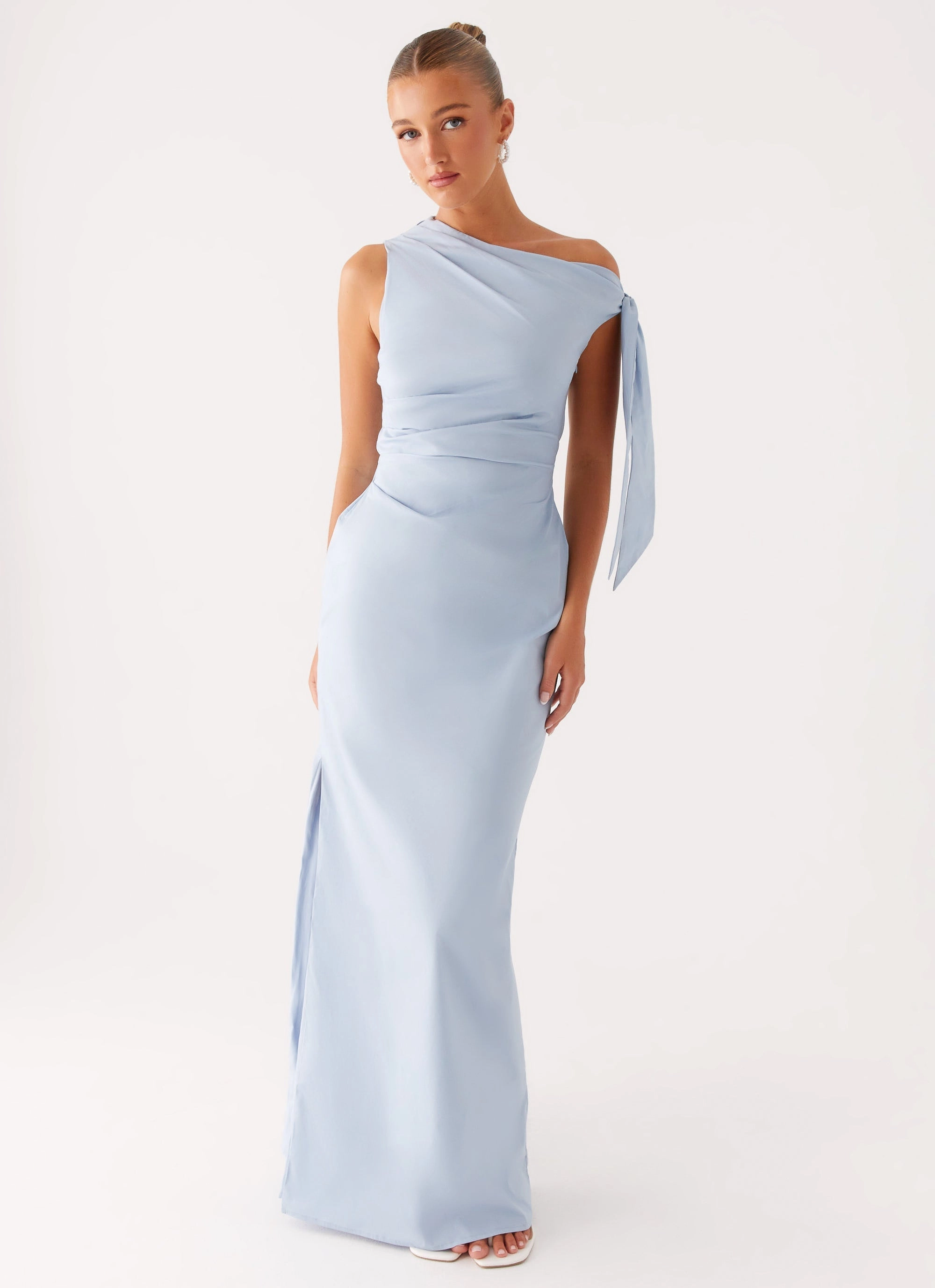 Marella Maxi Dress - Blue Vibrant Layer