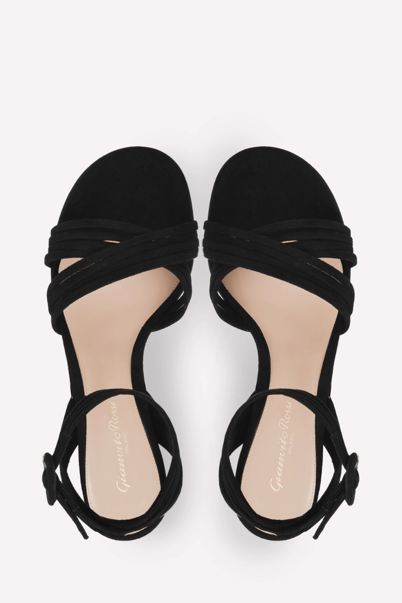 Lianne Sandal Classic Black Heels