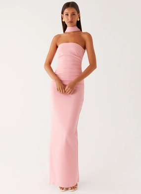 Smooth Mood Libra Maxi Dress - Pink