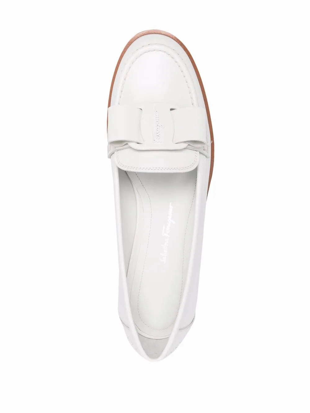 Ferragamo Viva Bow-Embellished Loafers User-Friendly buckle