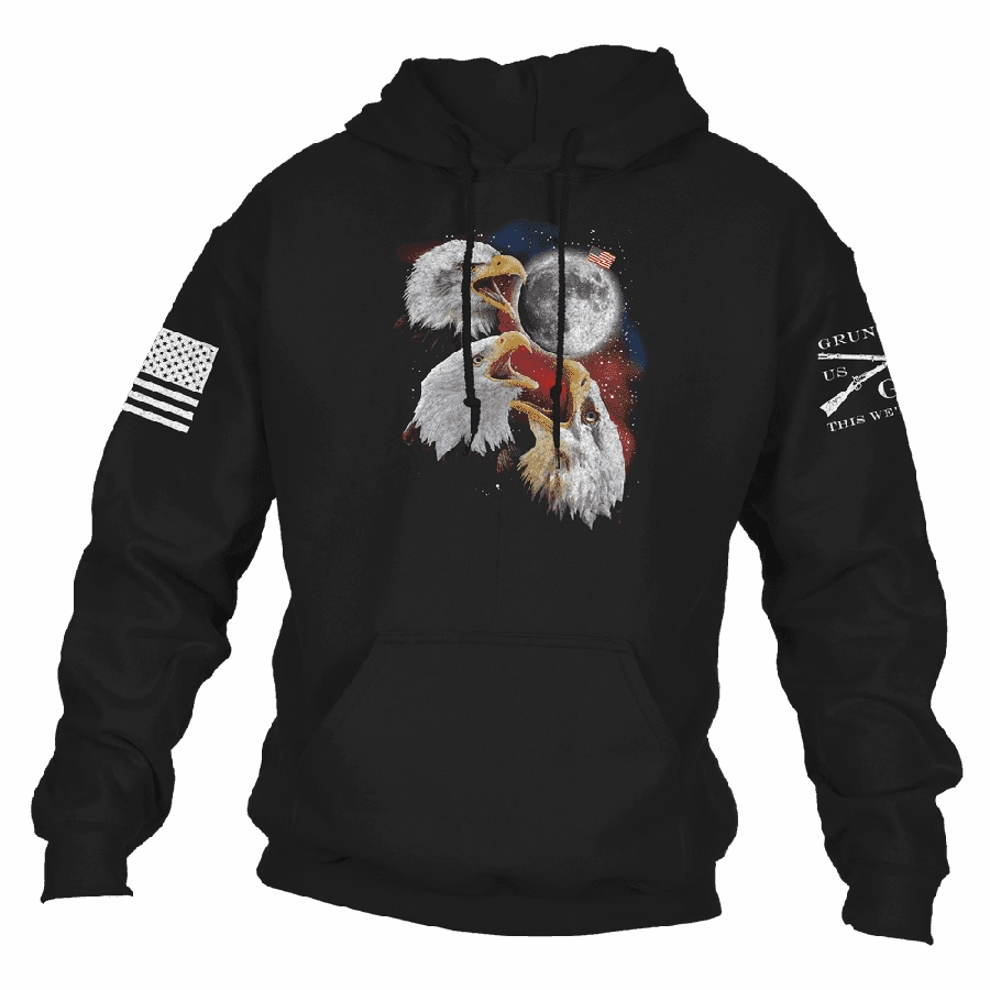 Breathable Wear Fit Freesome Hoodie - Black