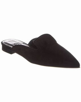 Manolo Blahnik Wilfa Suede Mule Relaxation Shoes