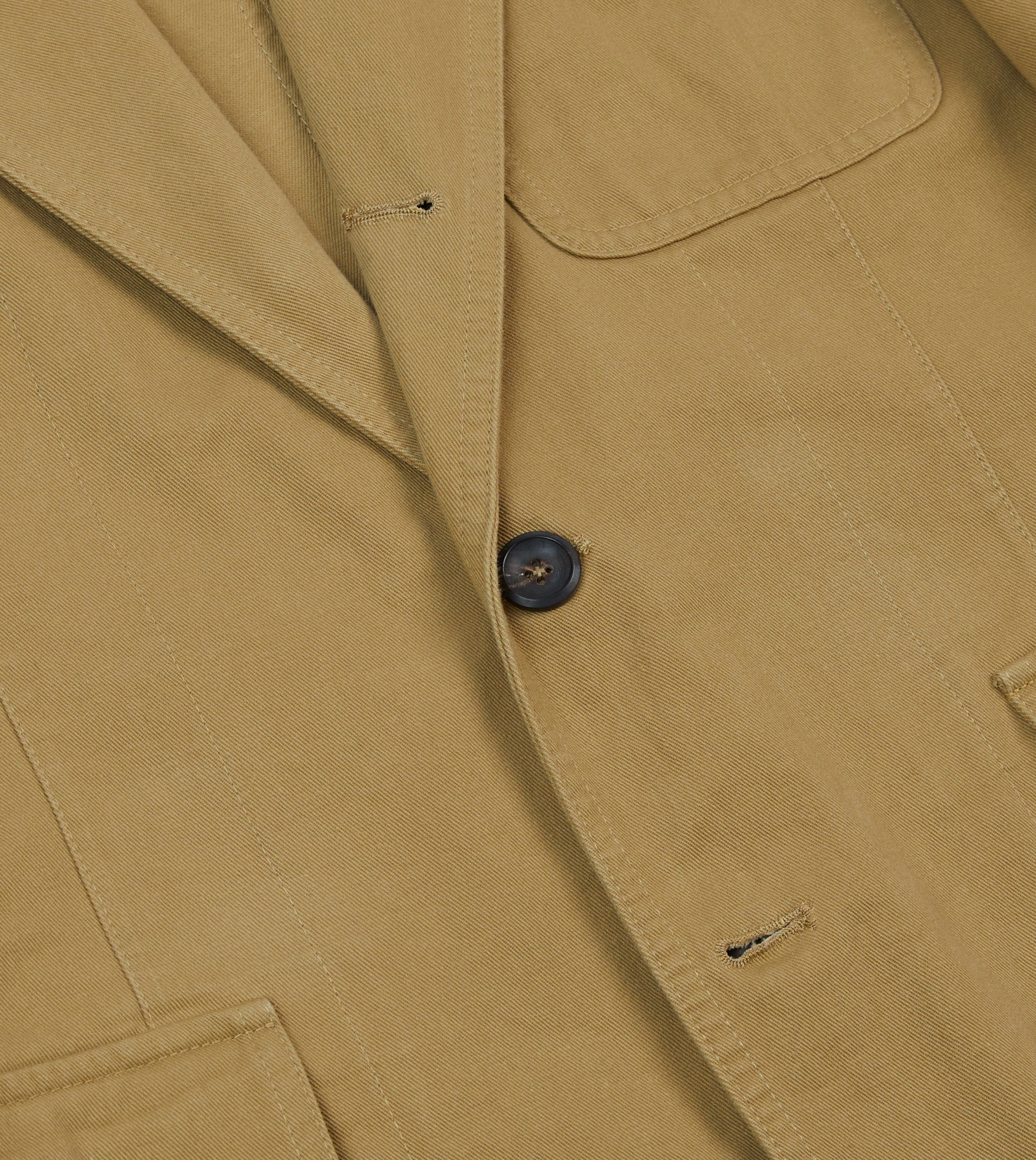 Sand Vintage Wash Cotton Games Blazer Mk. I Elegant Fit