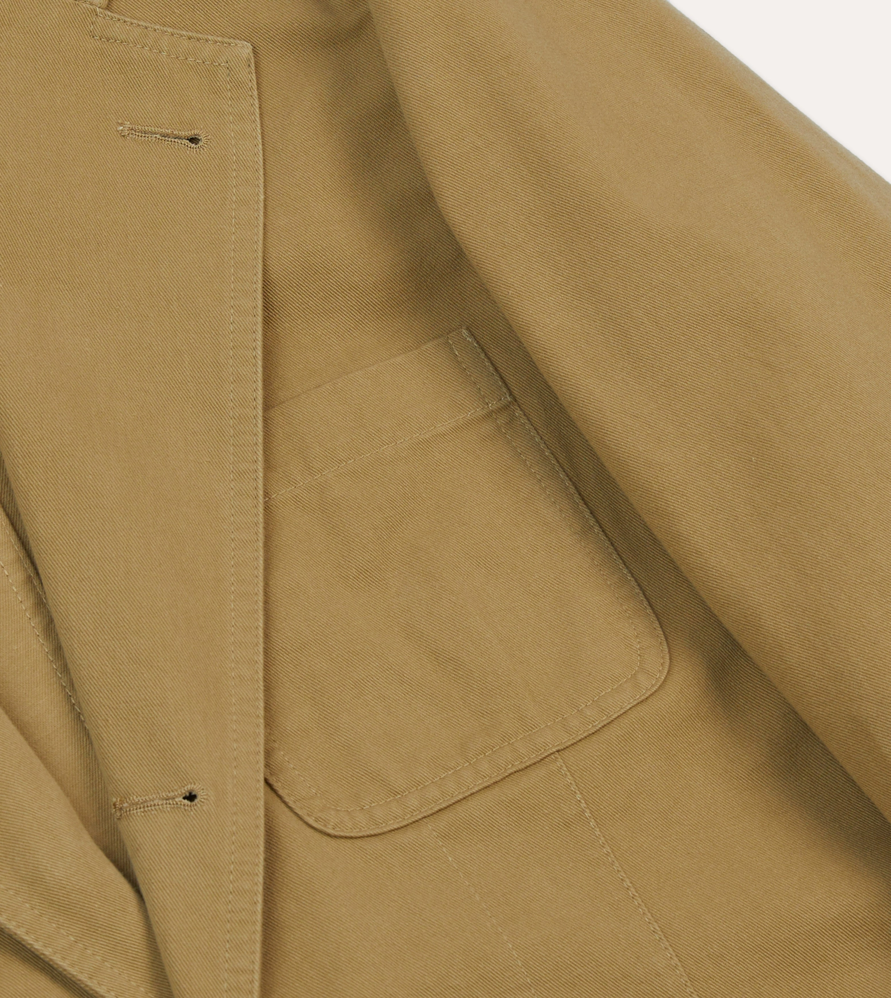 Trendy Appearance Sleek Silhouette Sand Vintage Wash Cotton Games Blazer Mk. I