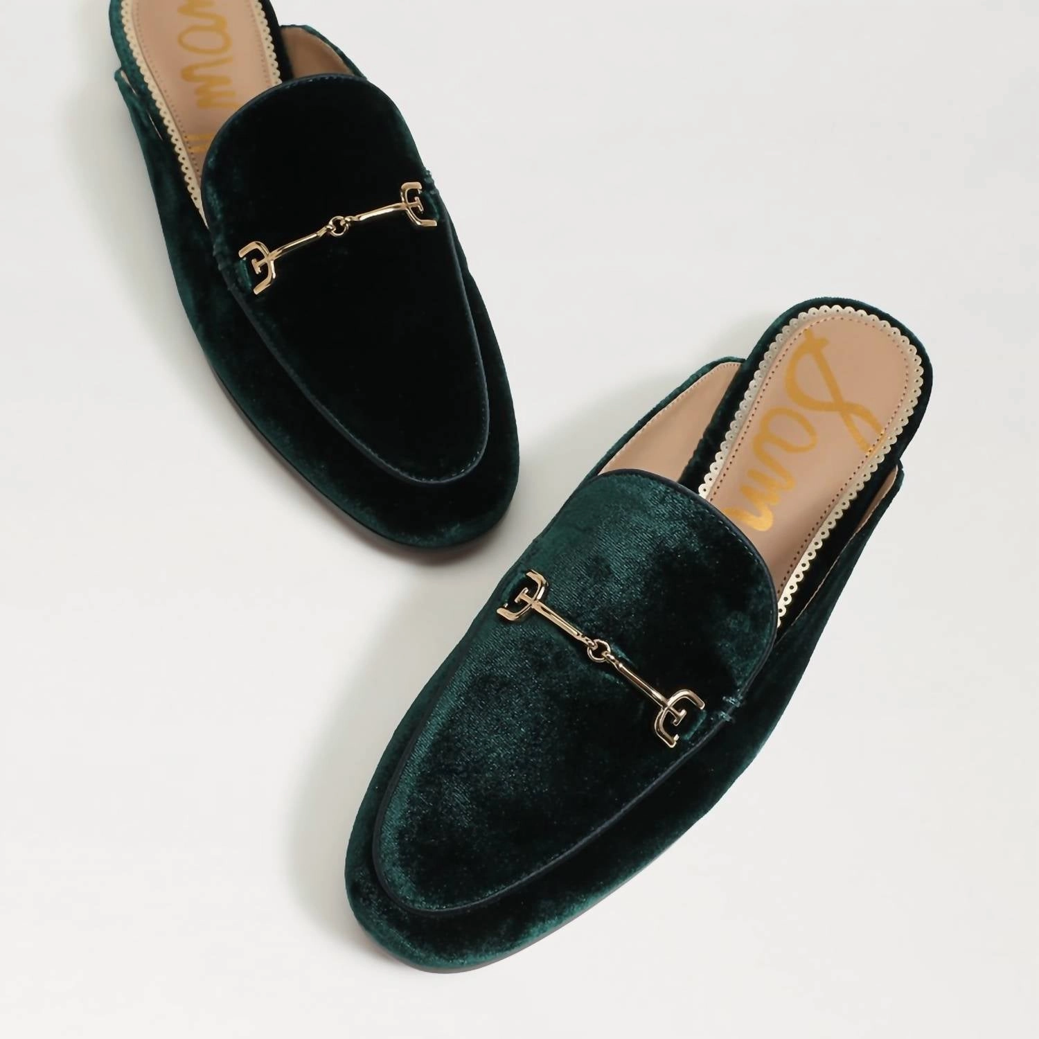Simple Comfort Walk Linnie Bit Mule In Emerald Jade Velvet
