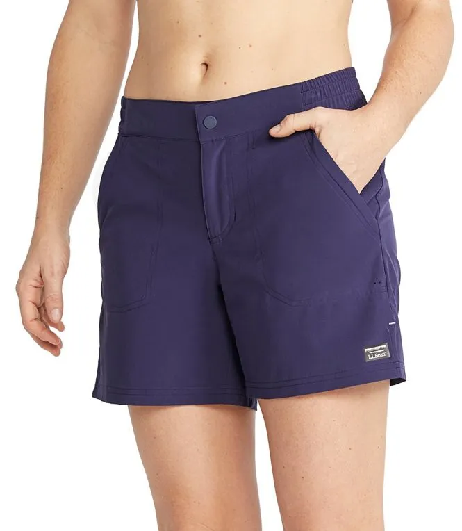 L.L.Bean Stretch UPF Shorts 6' Women's Regular Machine washable housewarming gift