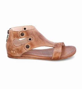 Environmentally Friendly Footbed Bed Stu Soto Sandals - Tan Rustic
