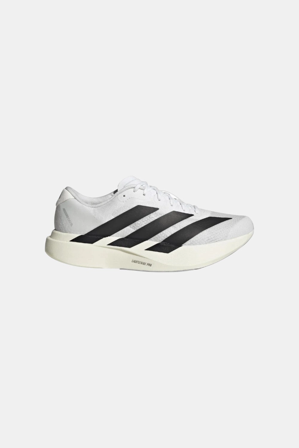 Adidas Women's Adizero Evo SL in Black & White Comfort Midsole