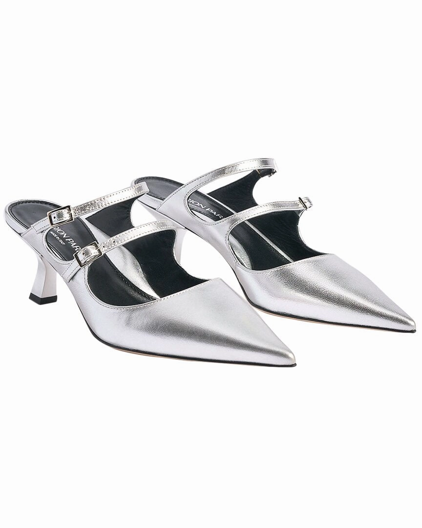 Comfortable For Treadmill Simple Travel Shoes Marion Parke Francine Mule Leather Mule