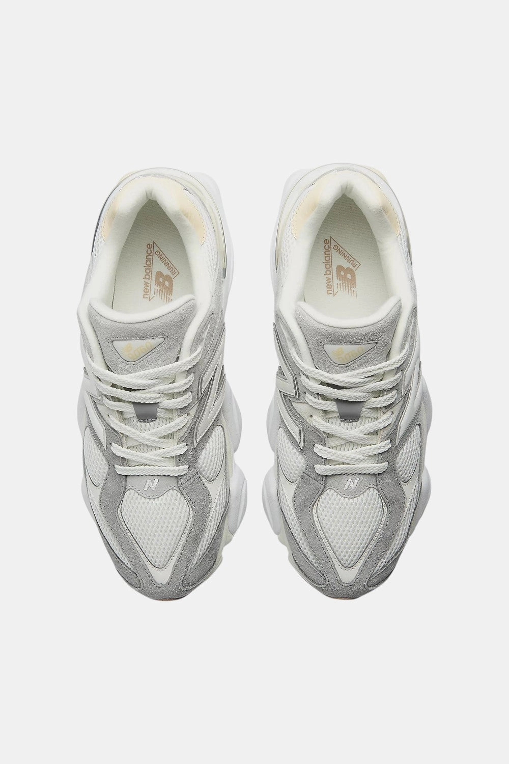 Ultra Durable Midsole Stitched Detailing New Balance 9060 in Slate Grey with Calcium - Men's