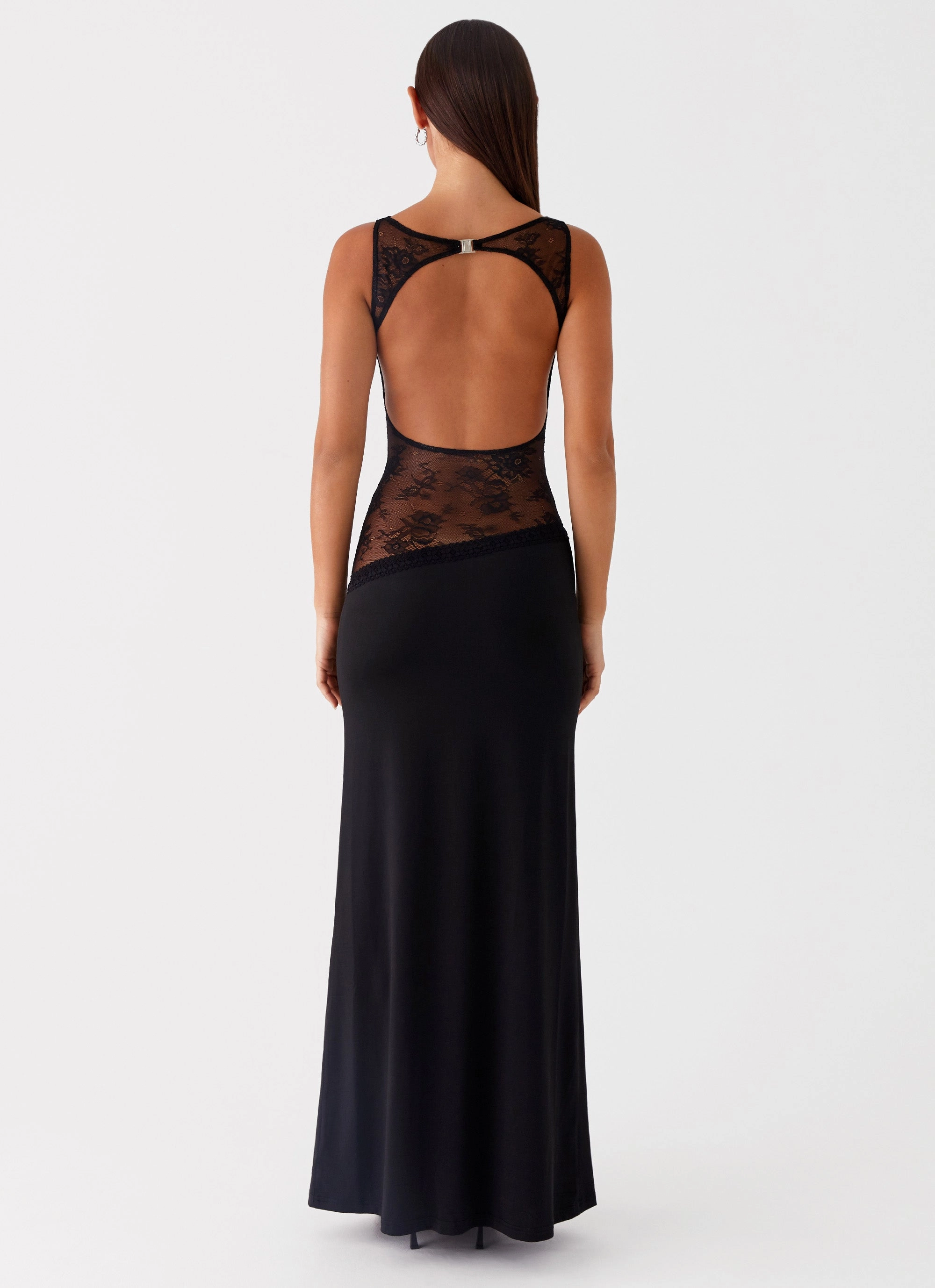 Bust-Enhancing Lucinda Maxi Dress - Black