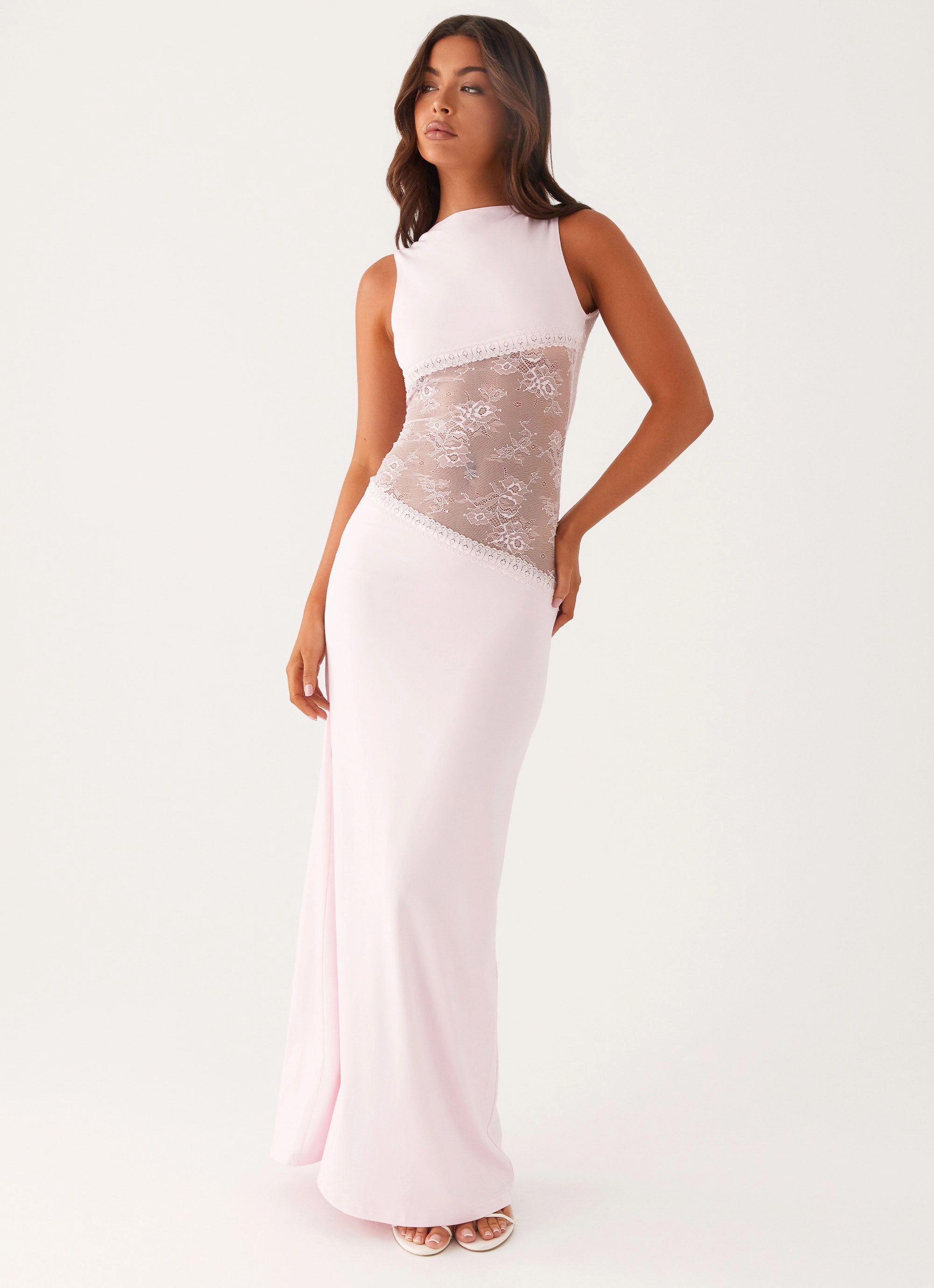 Silky Movement Hot Now Lucinda Maxi Dress - Pink