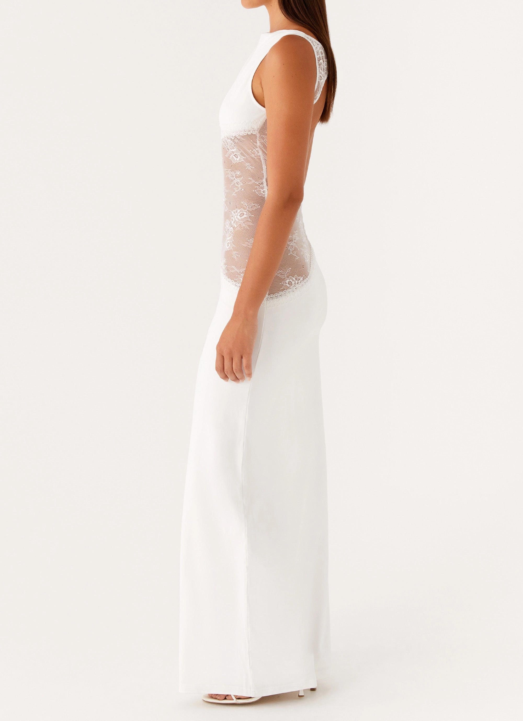 Influencer-Approved Lucinda Maxi Dress - White