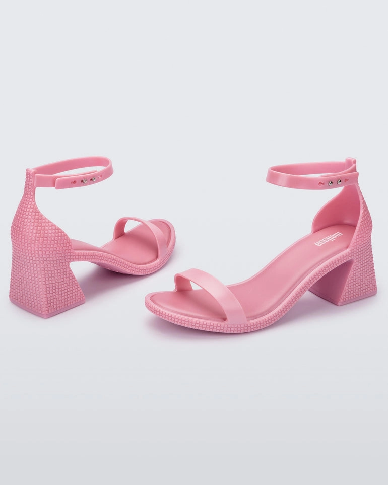 Adjustable Beach Wedding Heels Lux Heel - Metallic Pink
