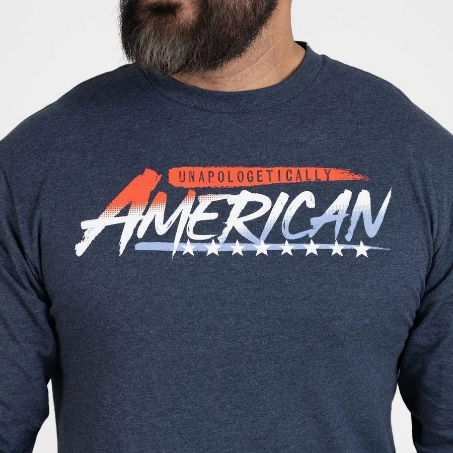 Art Unapologetically American Long Sleeve - Navy